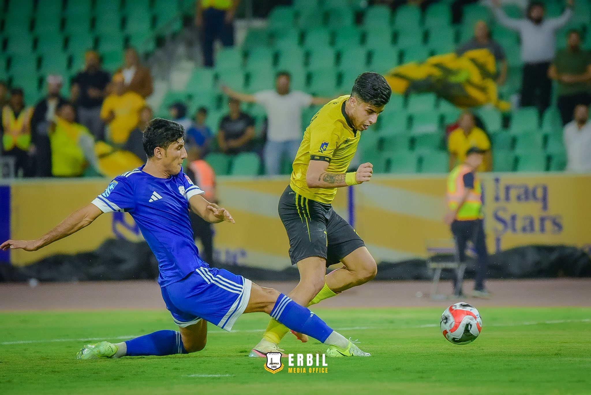هەولێر پێشەنگی خولی ئەستێرەکانی عێراقی گرتووە
